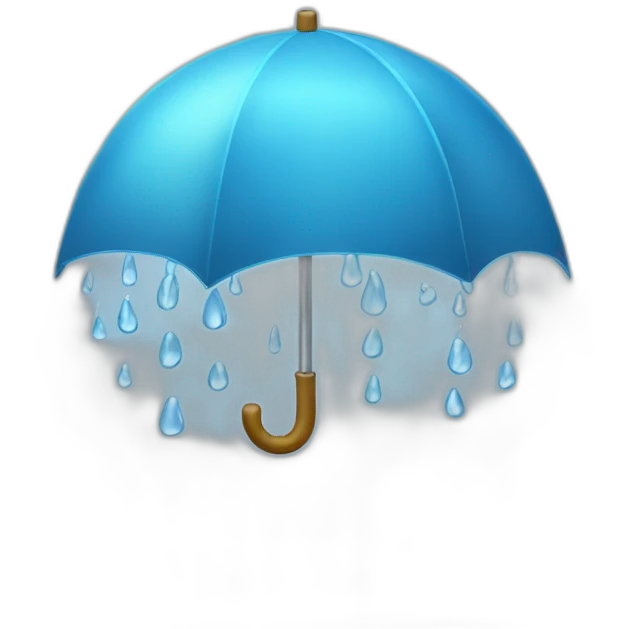raining emoji