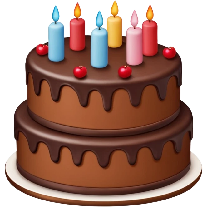 a full cake emoji