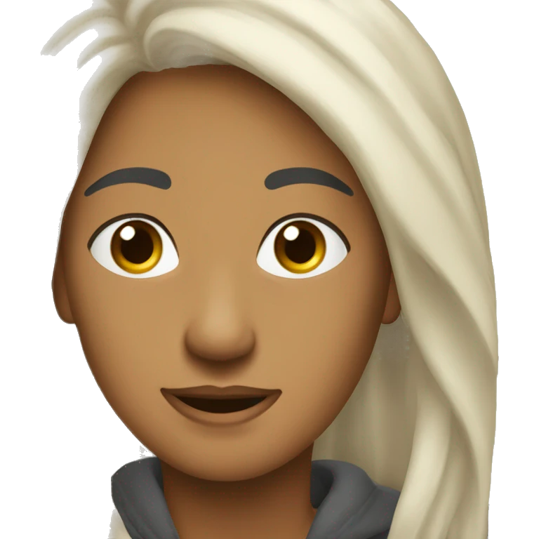 черная собака с белой грудью emoji