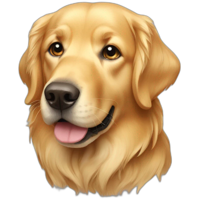 golden retriver emoji