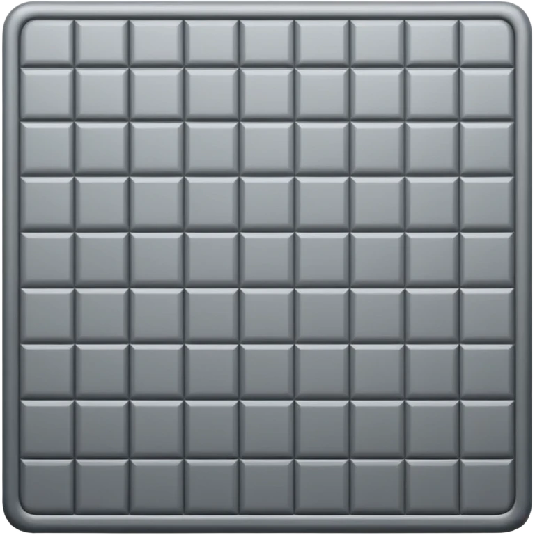 Light gray square with a checkered pattern 8x8 emoji