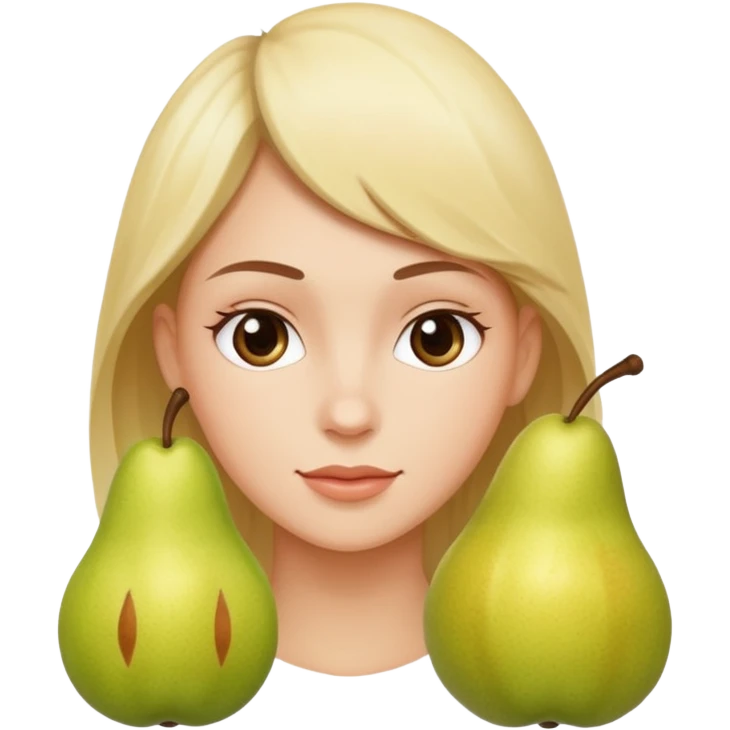 Rabatt with flash and pear emoji
