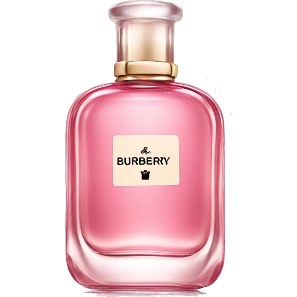 Pink Burberry her perfume  emoji