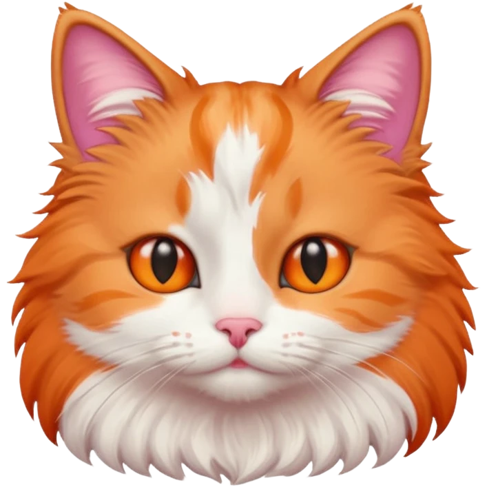a cat in love emoji