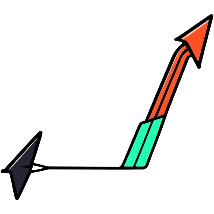 glowing upgrade arrow emoji