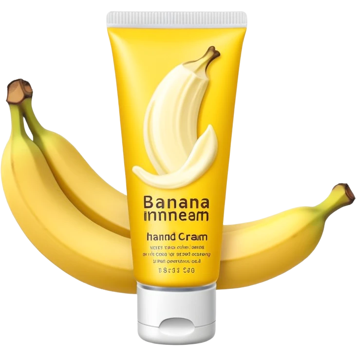 banana hand cream emoji