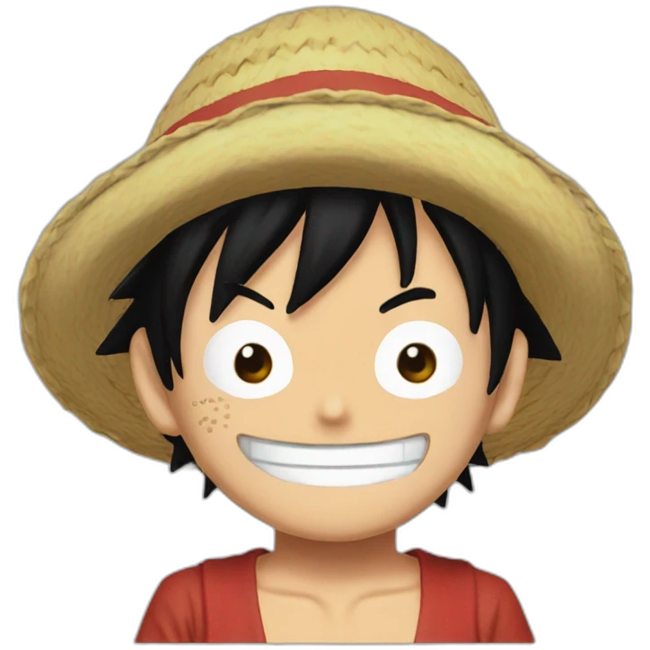 Luffy one piece emoji