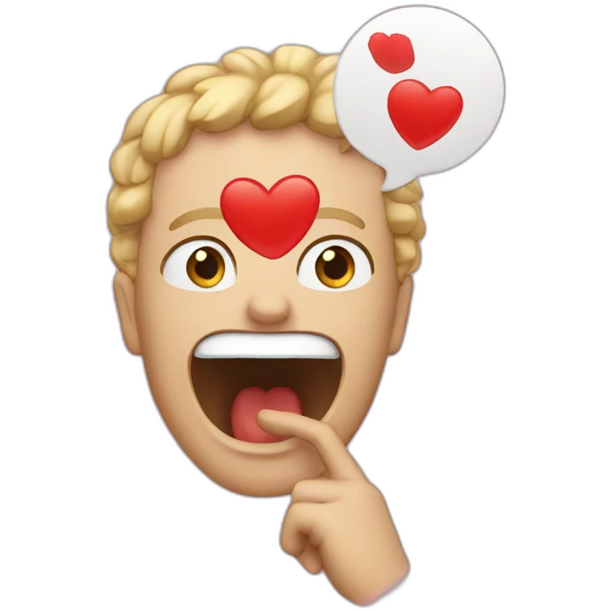 Mains qui fait un coeur emoji