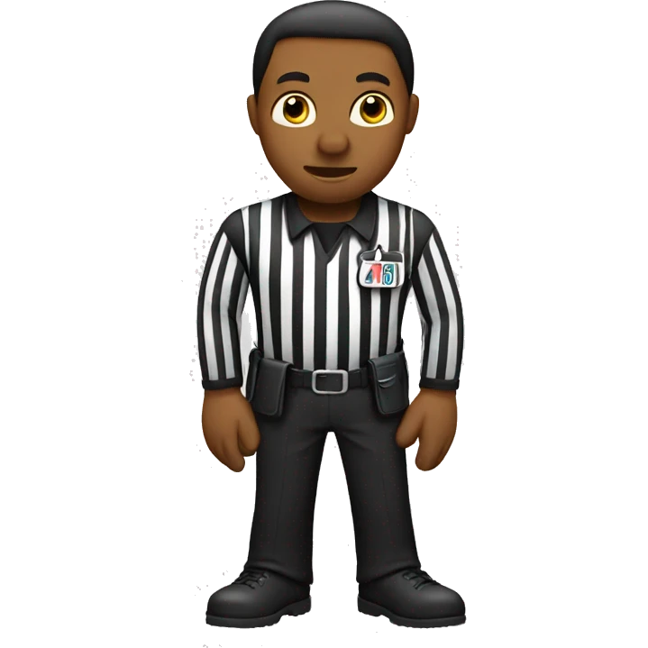 Referee timeout emoji