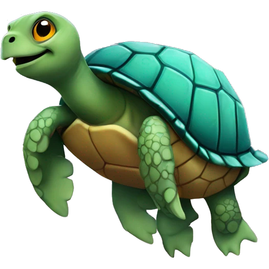 turtle in space  emoji