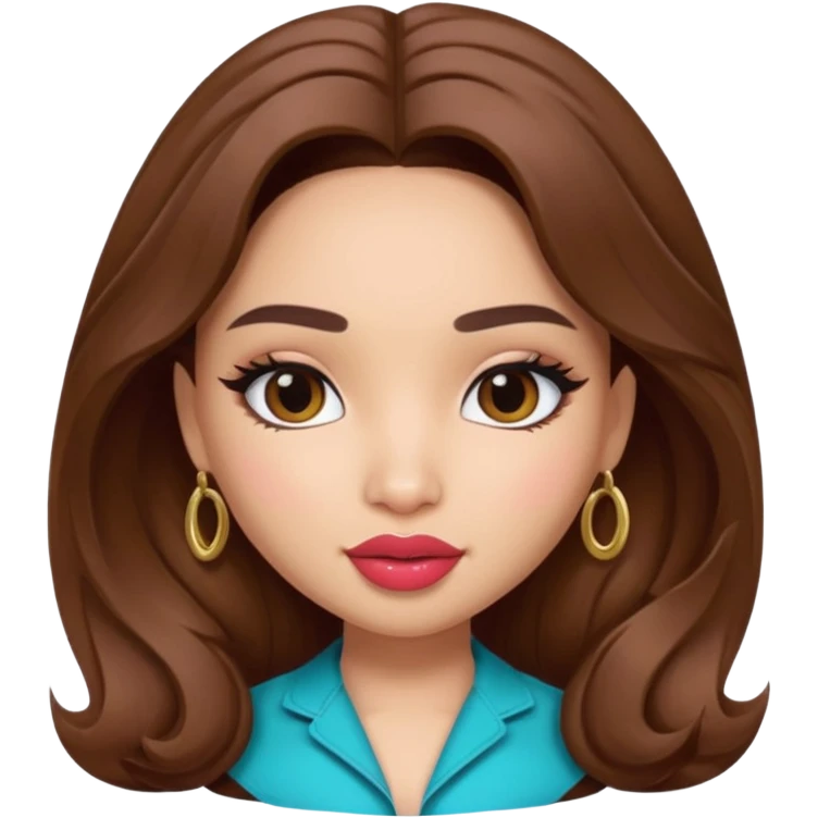 pretty bratz genmoji that looks like tamannah bhatia (bollywood actress) emoji