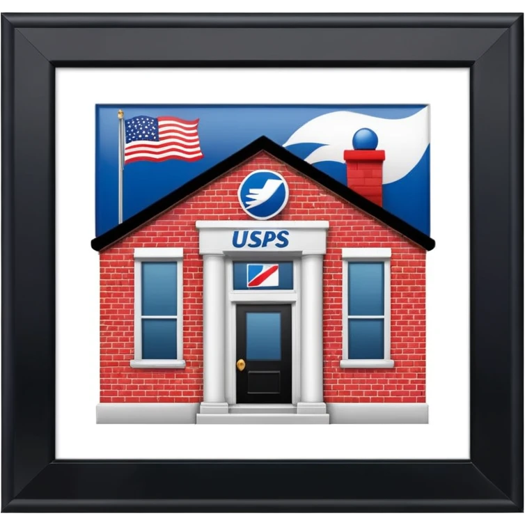 USPS post office emoji