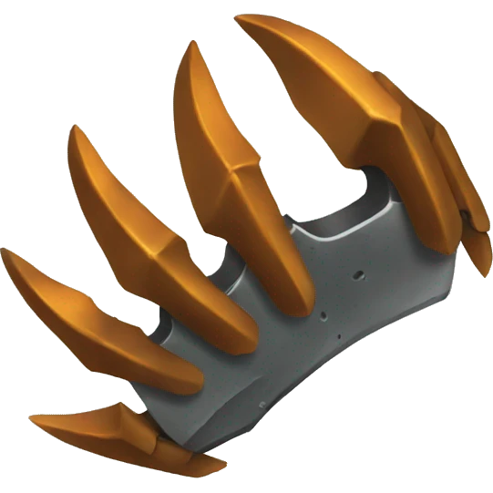 metal claws emoji