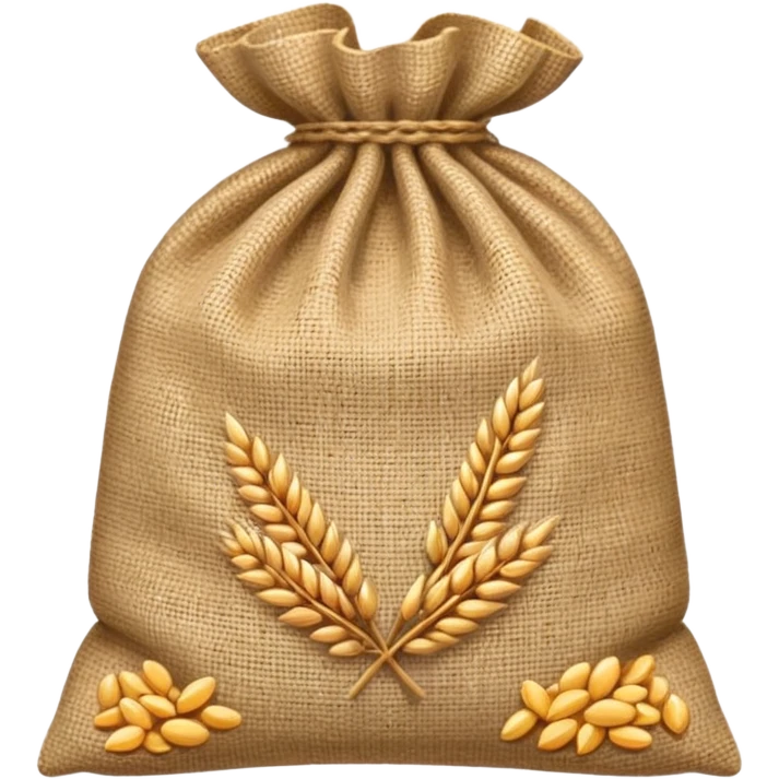 Bag of grain emoji