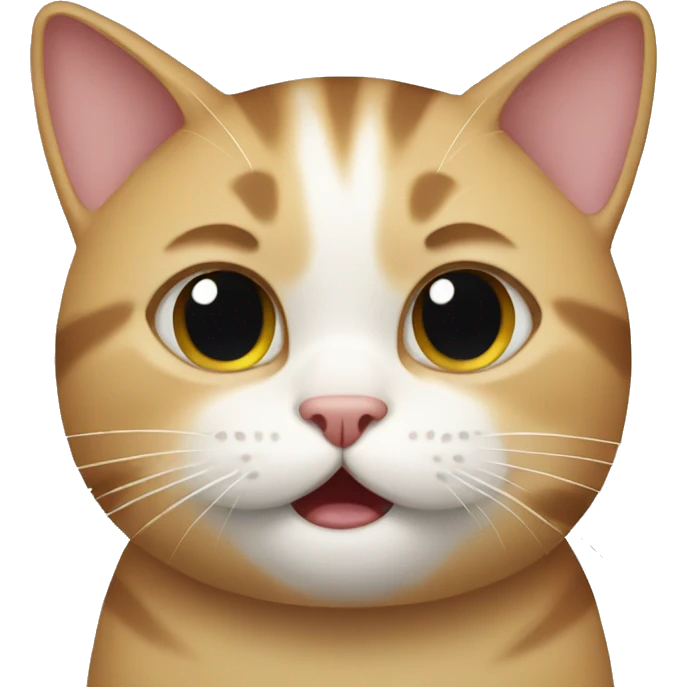 Cat crying emoji