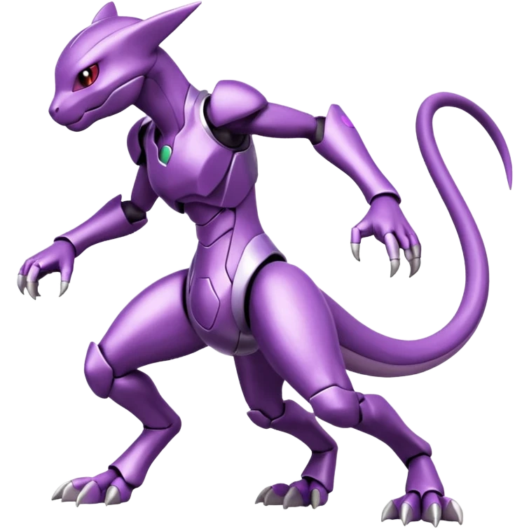 Genesect-Mewtwo-Fakémon-hybrid-creature (full body)  emoji