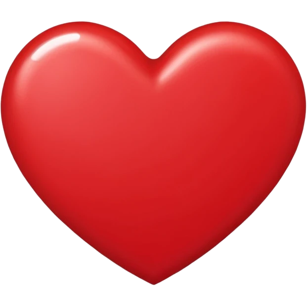 red greeting card emoji