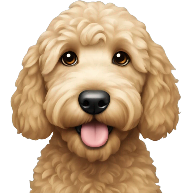 Goldendoodle emoji