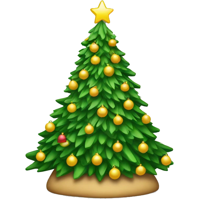 Christmas tree emoji