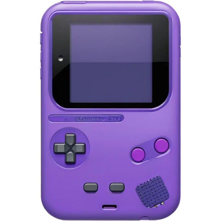 purple gameboy emoji