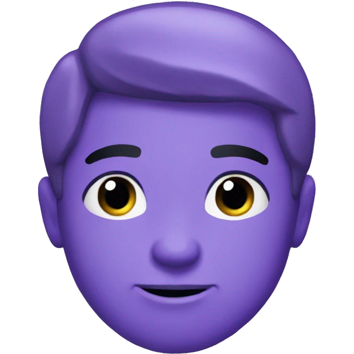 Purple emoji