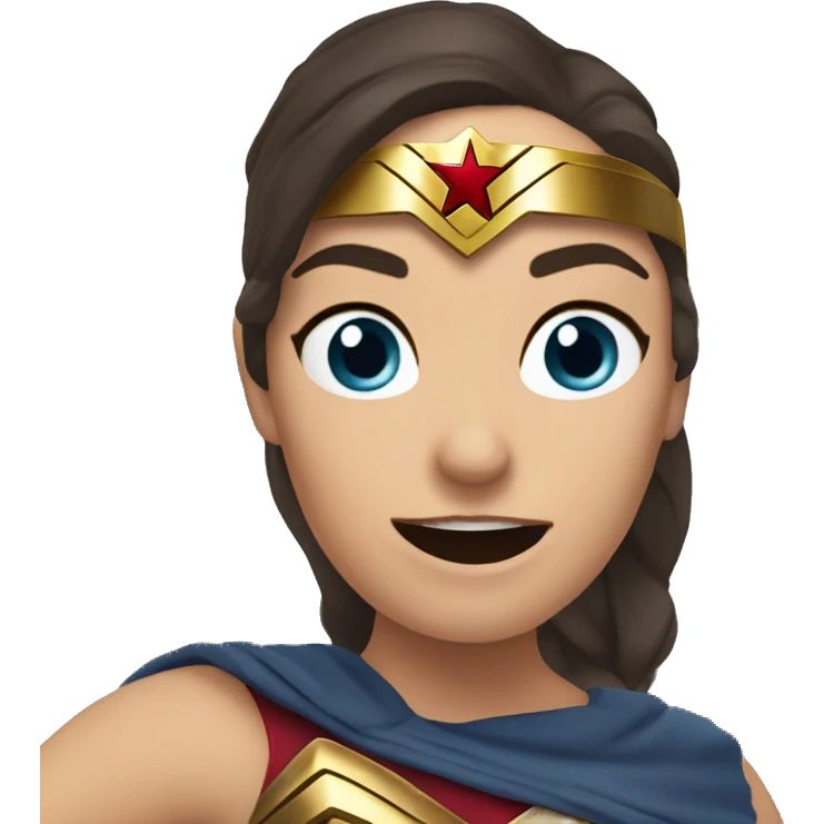 Wonder women boomerang emoji
