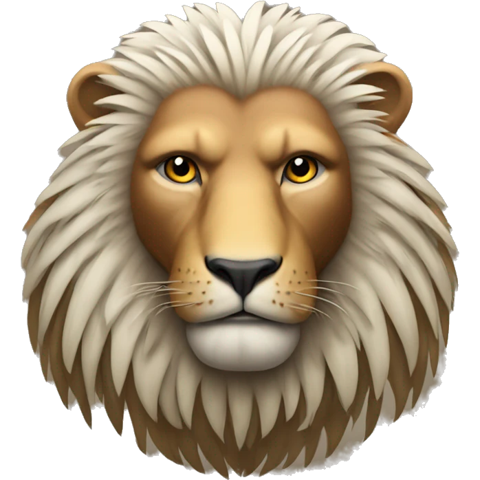 eagle merged with lion emoji