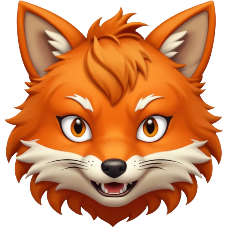 mad fox emoji