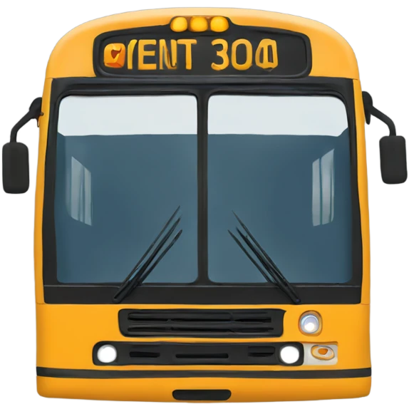 ny city bus Logo emoji