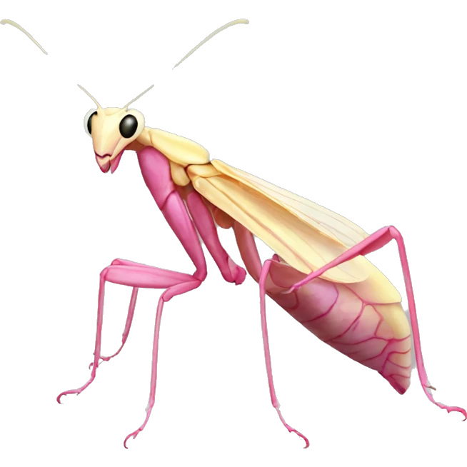 Orchid Mantis emoji