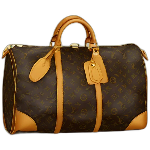 Louis vuitton keepall emoji