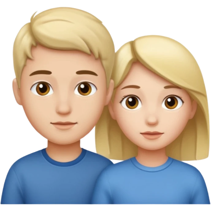 Elder sister and brother emoji