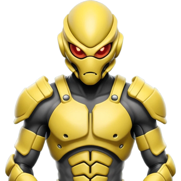 insectoid alien MMA fighter portrait, head and shoulders only, armored exoskeleton skin, sharp eyes, combat gloves, aggressive stance, 3D cartoon, mobile game icon style, clean background, no text, no watermark
 emoji