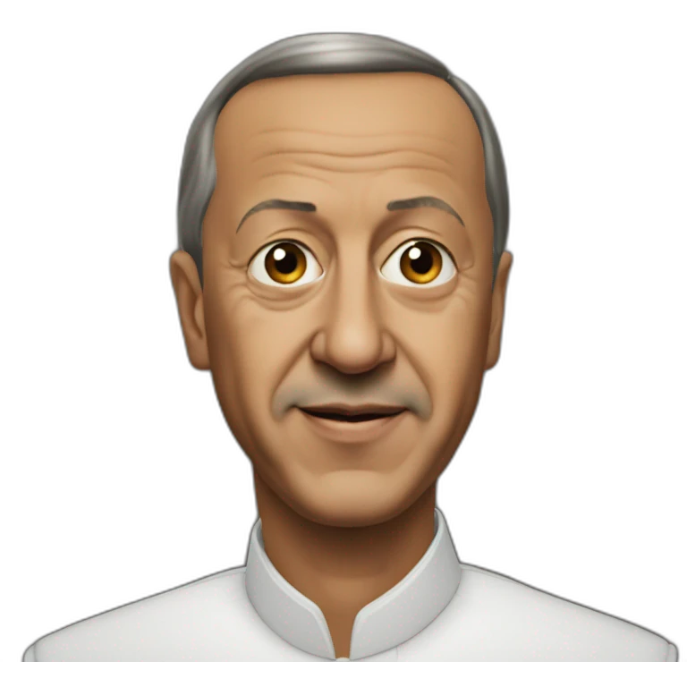 Black skinned Recep Tayyip Erdogan emoji