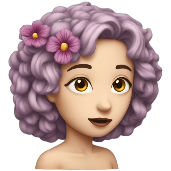 Fleurs du mal emoji