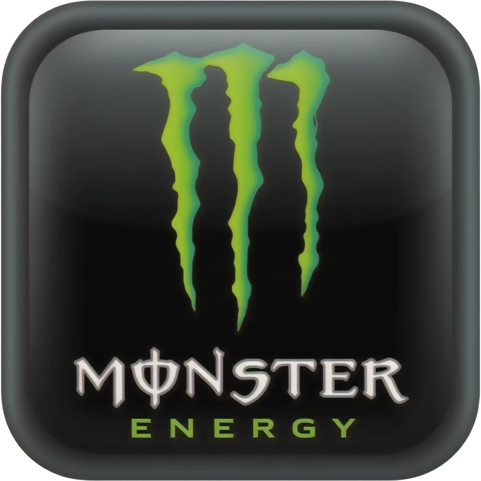Monster energy drink logo emoji