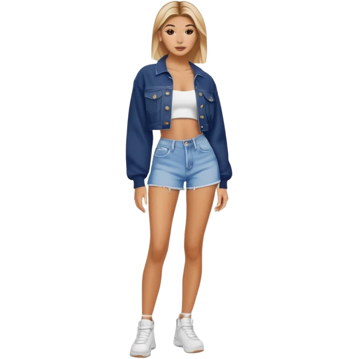 Hailey bieber en voyant tout le corps  emoji