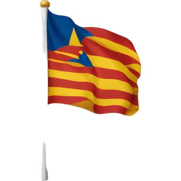 Catalonia flag in WhatsApp flag emoji