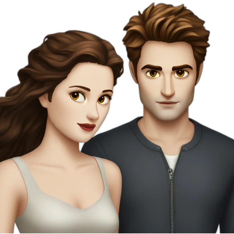 bella swan and edward cullen emoji