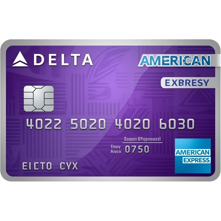 delta reserve amex, purple emoji