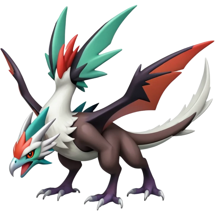 Silvally-Noivern-hybrid (full body) emoji