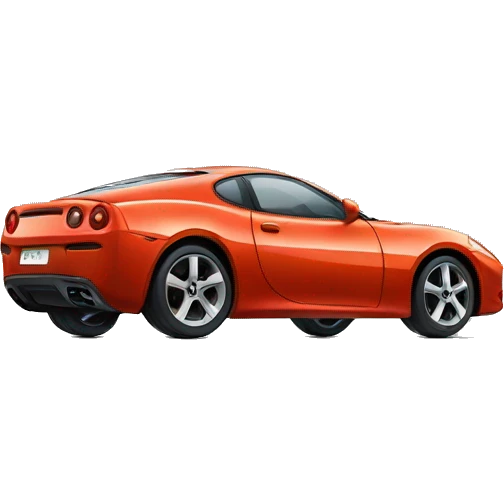 A sports car  emoji