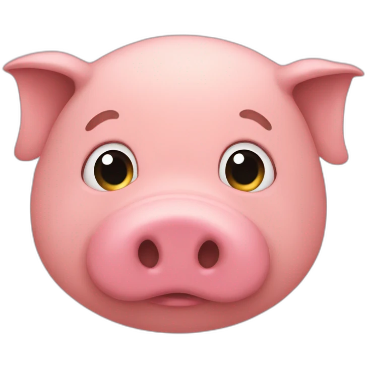 All pig shit emoji