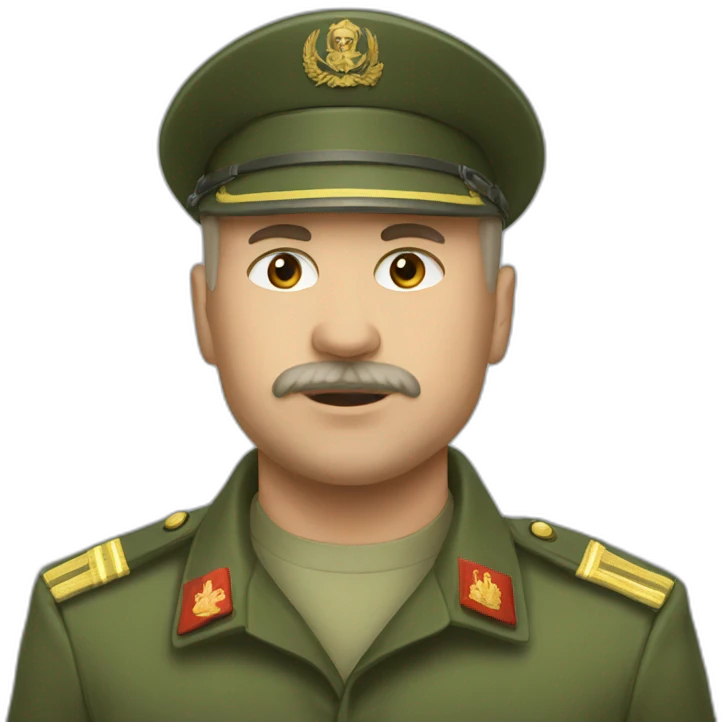 Lykashenko millitary emoji