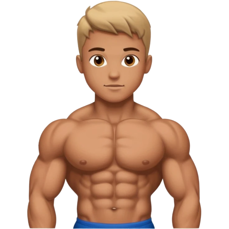 bodybuilder  Boy emoji