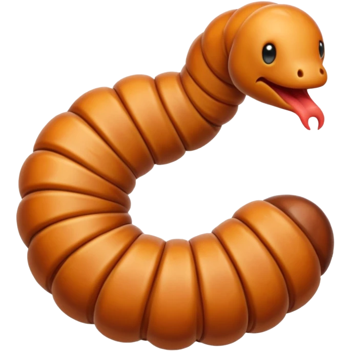 Worm emoji