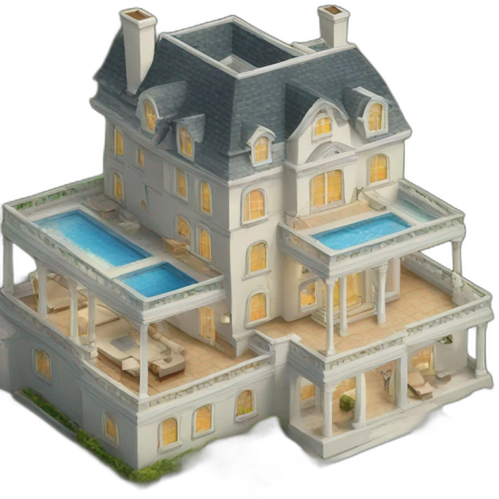 mansion emoji