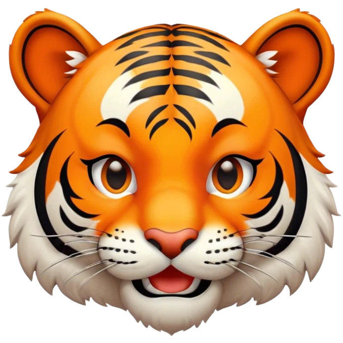 Tiger wink emoji