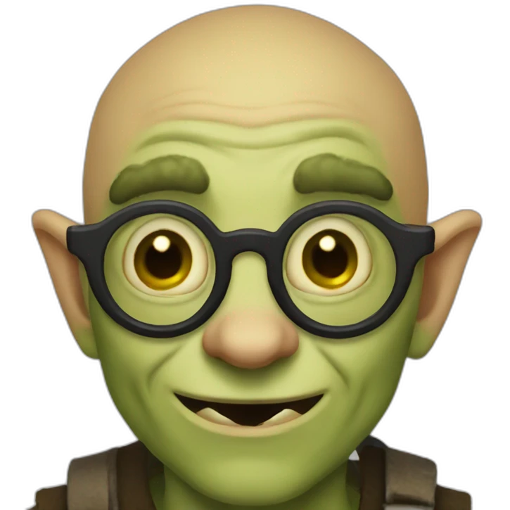 Goblin-glasses-gigachad emoji