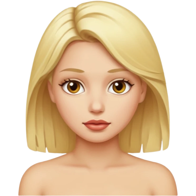 Blonde sex emoji